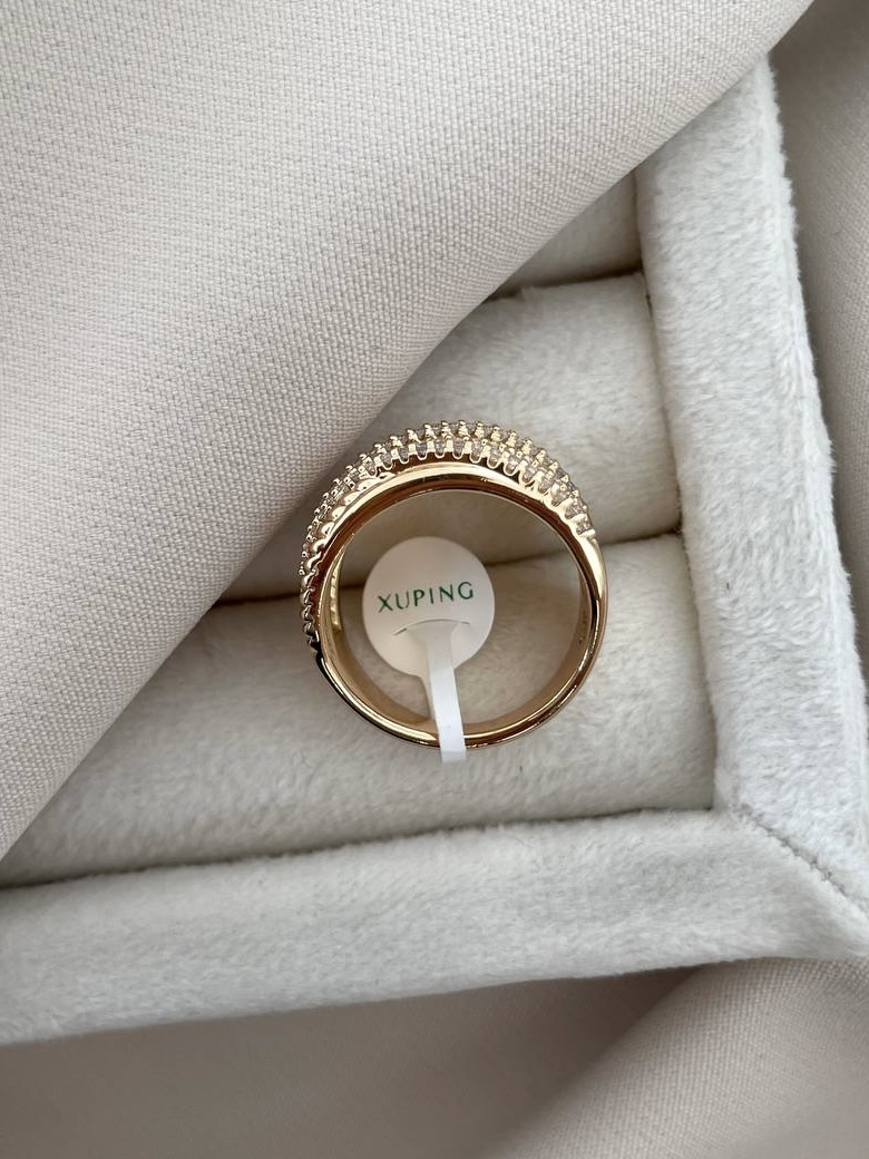 انگشتر چند رج ژوپینگ مشابه طلا