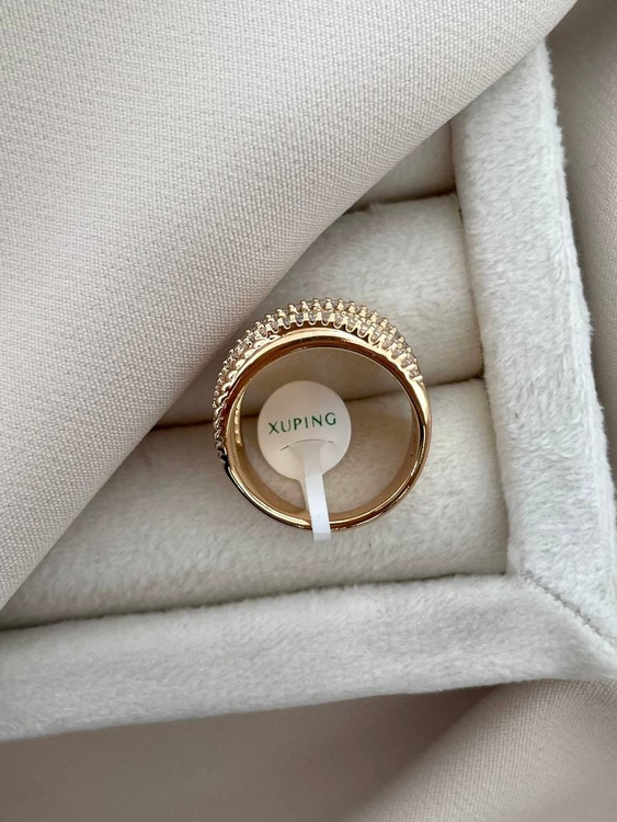 انگشتر چند رج ژوپینگ مشابه طلا