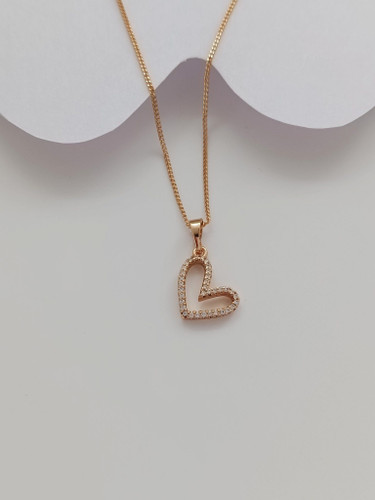 گردنبند قلب ژوپینگ کد ۰۶