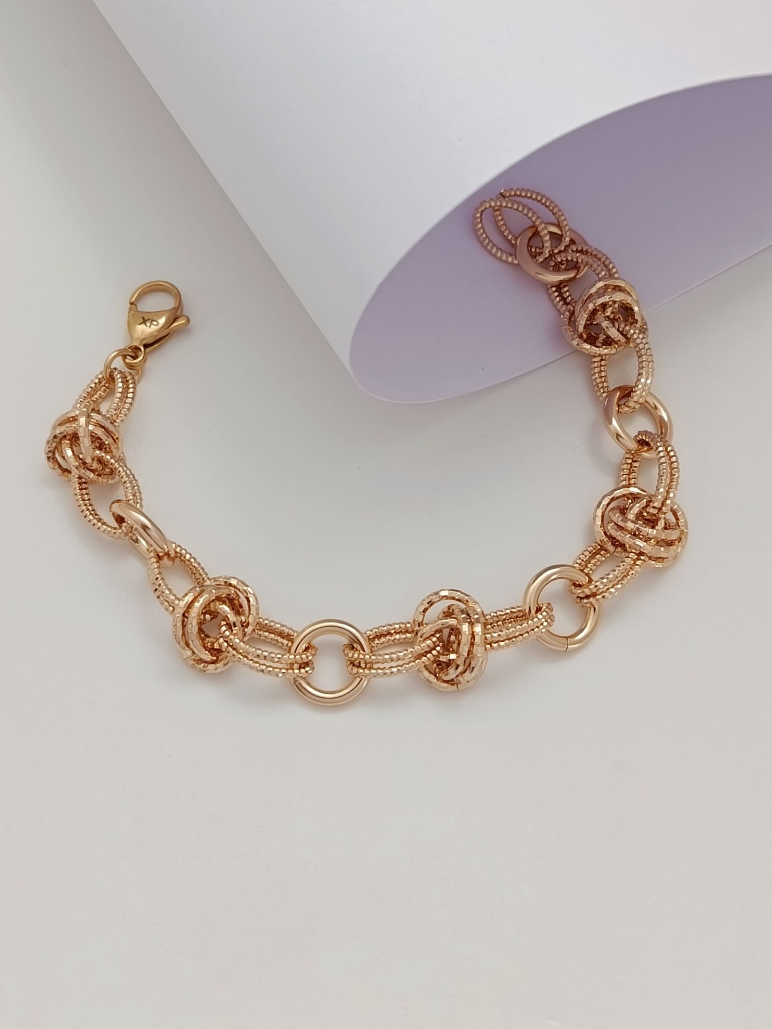 دستبند طرح طلا ژوپینگ کد ۰۰۵